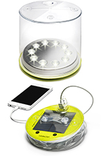USB 充電付LED ソーラーランタン『OUTDOOR 2.0 PRO - アウトドア2.0 プロ -』